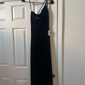 Windsor Black Slip Dress Spaghetti Strap Sleeveless